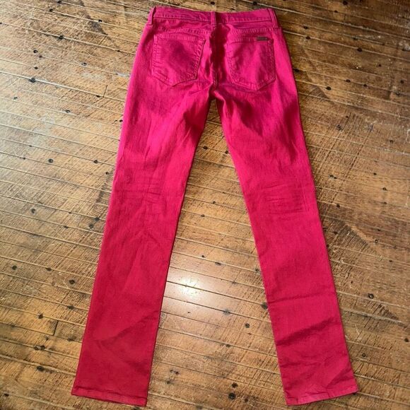 Joe’s Jeans luxe colorful red straight narrow size 30 jeans - Picture 3 of 3
